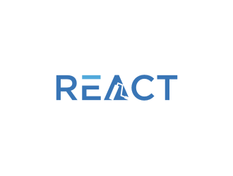 REACT logo design by Susanti