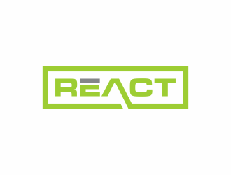REACT logo design by hopee