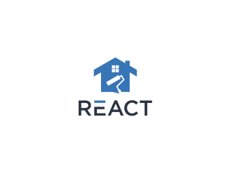 REACT logo design by Susanti