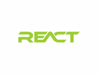 REACT logo design by hopee