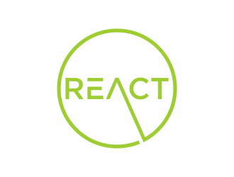 REACT logo design by hopee
