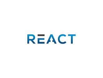 REACT logo design by N3V4