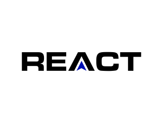 REACT logo design by creator_studios