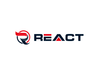 REACT logo design by goblin