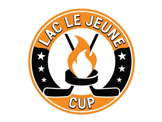 Lac Le Jeune Cup logo design by Roma