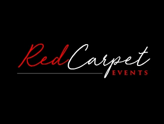 Red Carpet Events logo design by shravya