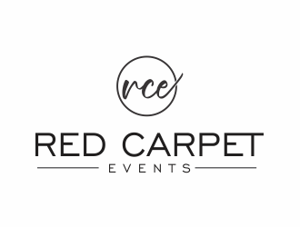 Red Carpet Events logo design by up2date