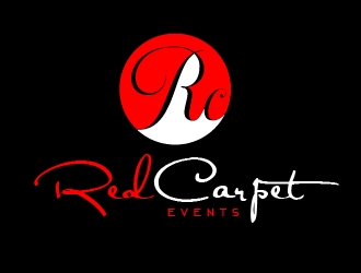 Red Carpet Events logo design by shravya