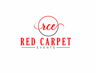 Red Carpet Events logo design by up2date