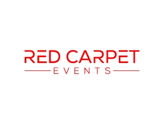 Red Carpet Events logo design by aryamaity