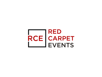 Red Carpet Events logo design by logitec