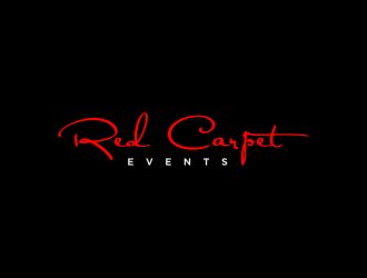 Red Carpet Events logo design by ammad