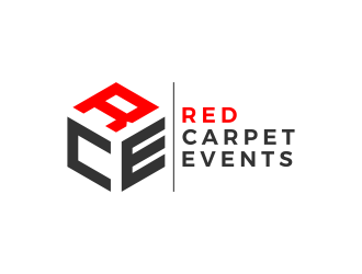 Red Carpet Events logo design by BlessedArt