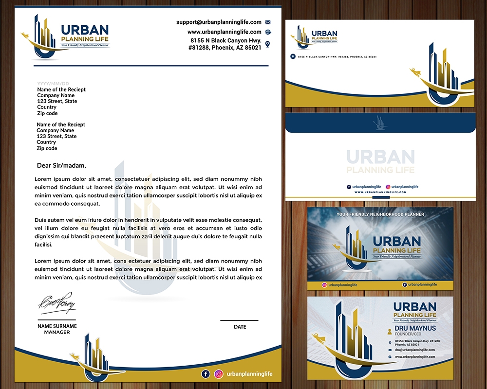 Urban Planning Life  logo design by MastersDesigns