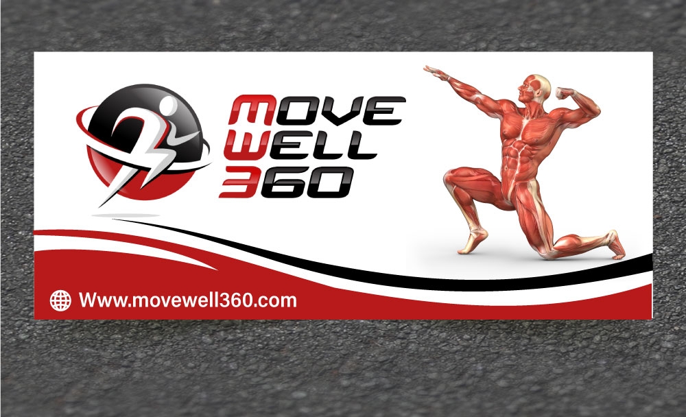 Move Well 360 logo design by ManishKoli