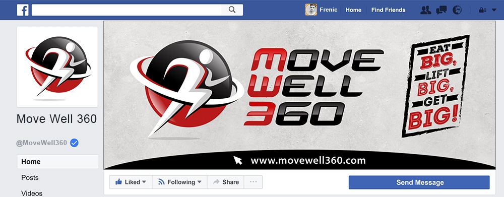 Move Well 360 logo design by Frenic