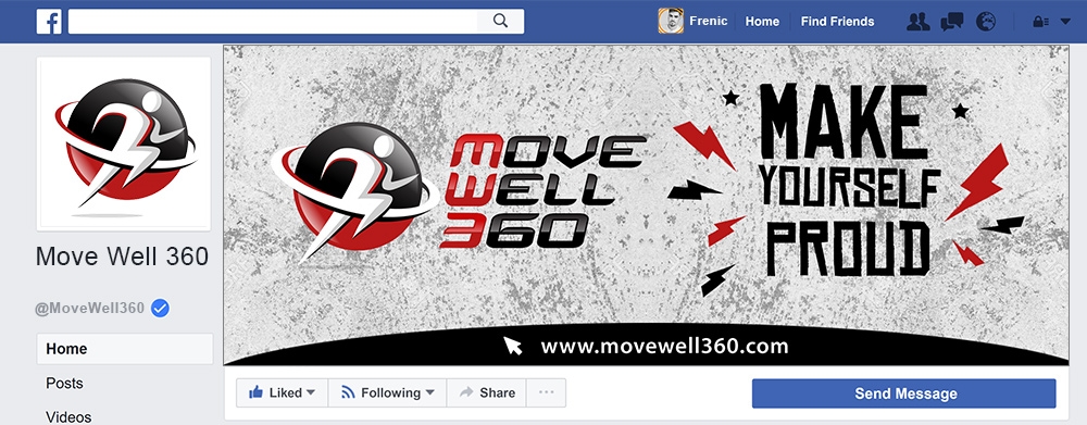 Move Well 360 logo design by Frenic