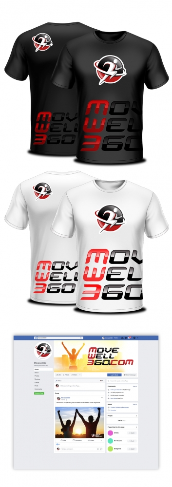 Move Well 360 logo design by Manolo