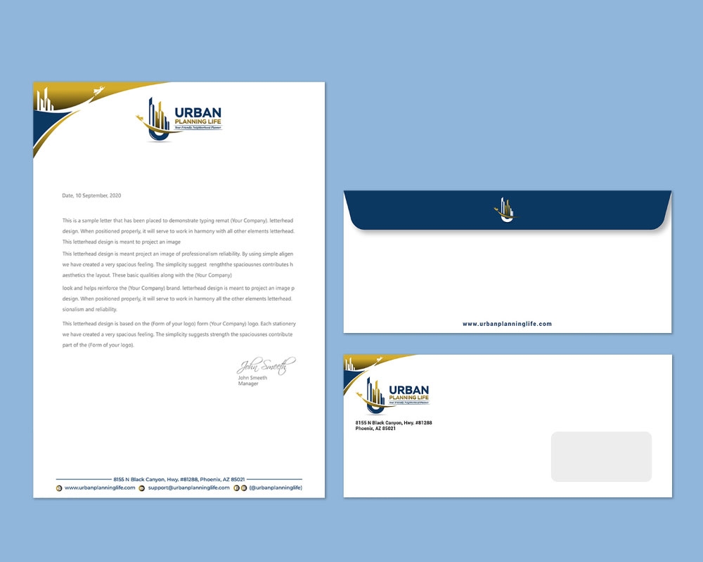 Urban Planning Life  logo design by Boomstudioz