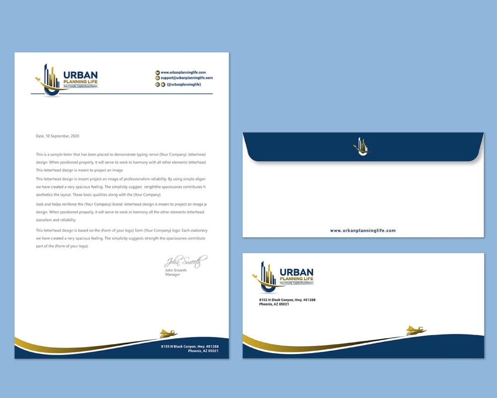 Urban Planning Life  logo design by Boomstudioz