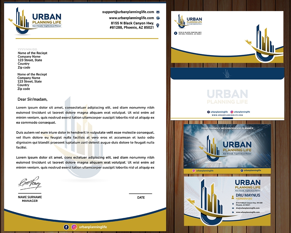 Urban Planning Life  logo design by MastersDesigns