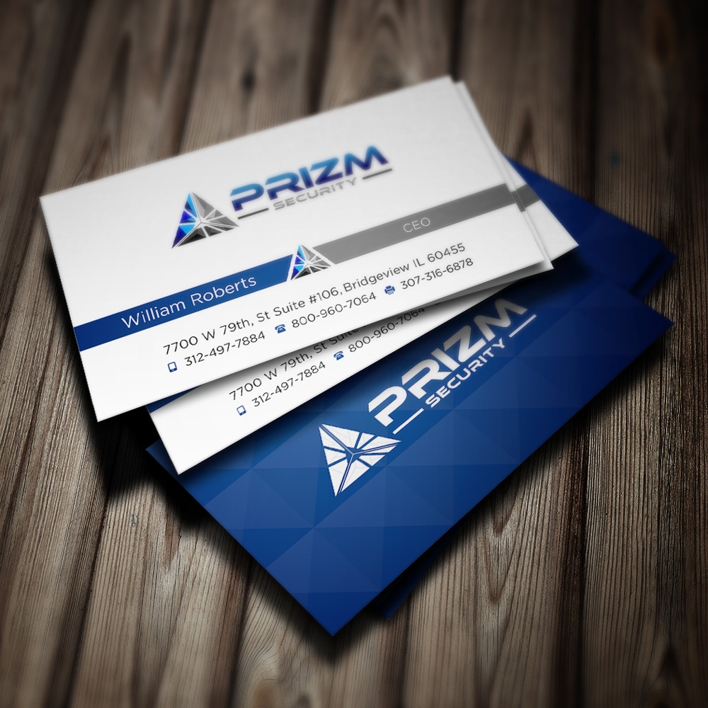 Prizm Security logo design by mletus