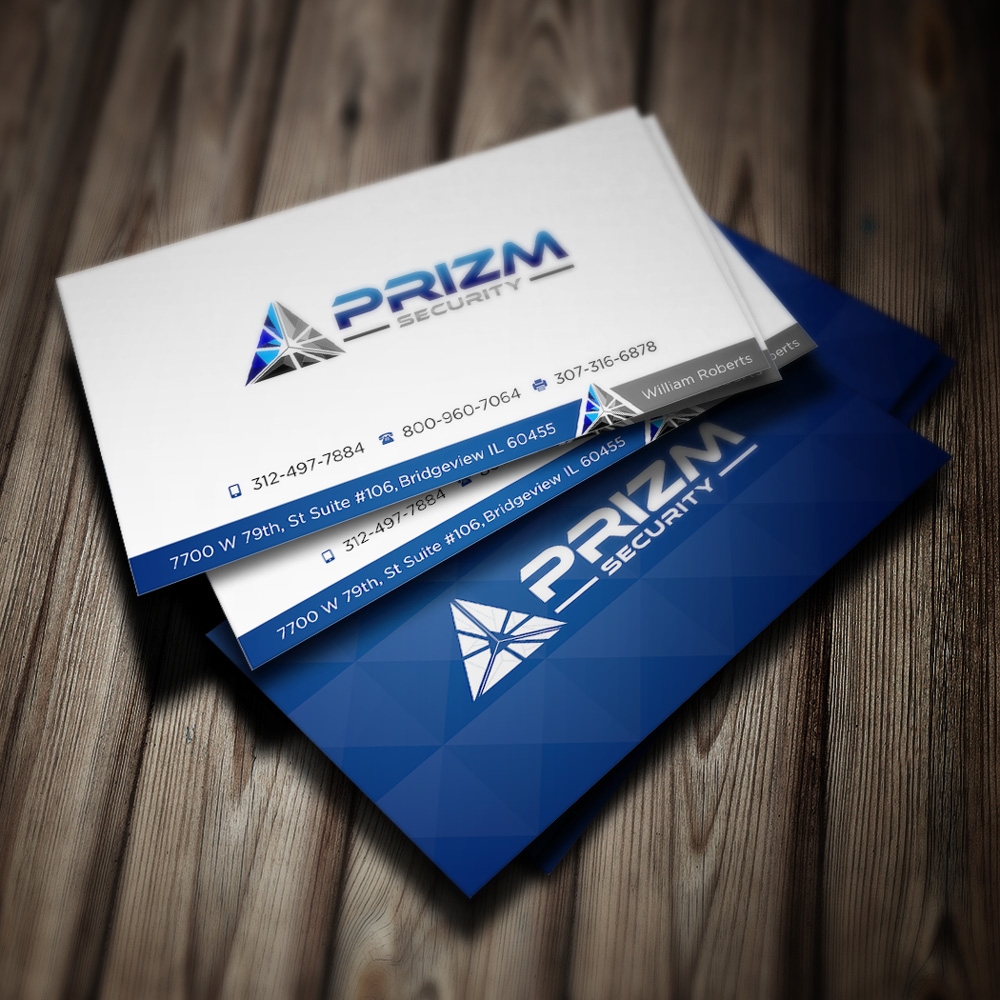 Prizm Security logo design by mletus