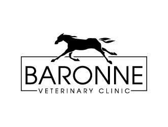 Baronne Veterinary Clinic logo design by J0s3Ph