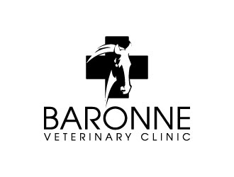Baronne Veterinary Clinic logo design by J0s3Ph