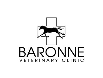 Baronne Veterinary Clinic logo design by J0s3Ph