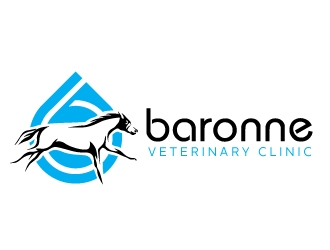 Baronne Veterinary Clinic logo design by REDCROW