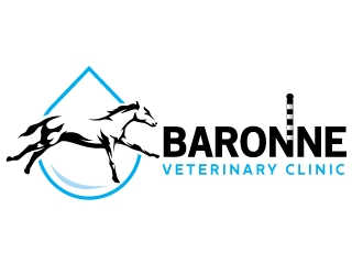 Baronne Veterinary Clinic logo design by REDCROW