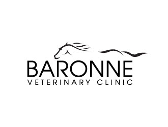 Baronne Veterinary Clinic logo design by J0s3Ph