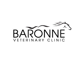 Baronne Veterinary Clinic logo design by J0s3Ph