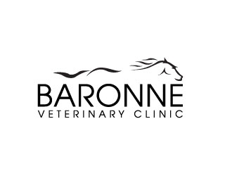Baronne Veterinary Clinic logo design by J0s3Ph