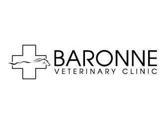 Baronne Veterinary Clinic logo design by J0s3Ph
