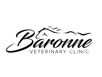 Baronne Veterinary Clinic logo design by czars