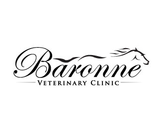 Baronne Veterinary Clinic logo design by J0s3Ph