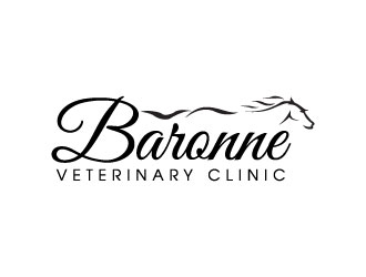 Baronne Veterinary Clinic logo design by J0s3Ph