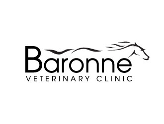 Baronne Veterinary Clinic logo design by J0s3Ph