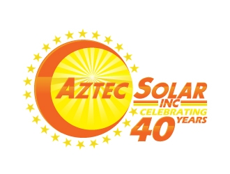 Aztec Solar Inc logo design by aRBy