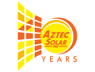 Aztec Solar Inc logo design by crearts