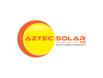 Aztec Solar Inc logo design by sheilavalencia