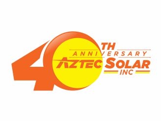 Aztec Solar Inc logo design by 48art