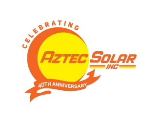 Aztec Solar Inc logo design by MUSANG
