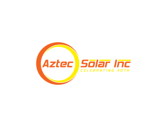Aztec Solar Inc logo design by N3V4