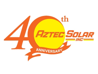 Aztec Solar Inc logo design by MUSANG