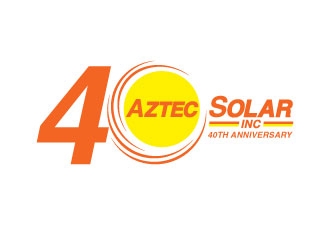 Aztec Solar Inc logo design by J0s3Ph