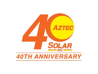 Aztec Solar Inc logo design by J0s3Ph