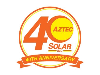 Aztec Solar Inc logo design by J0s3Ph